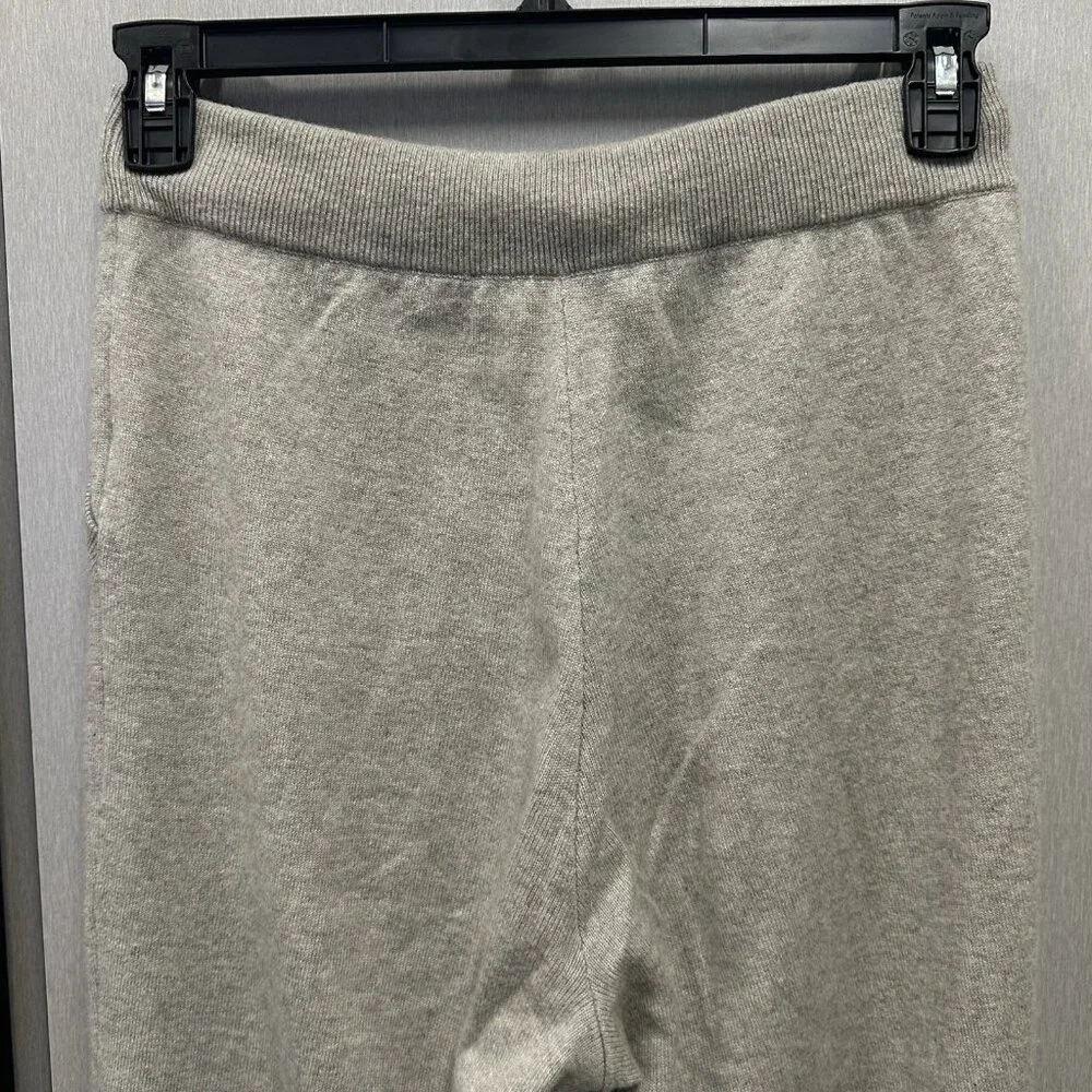 Ralph Lauren Purple Label Collection Women’s Cashmere Jogger Pants Gray Italy M - Picture 7 of 15